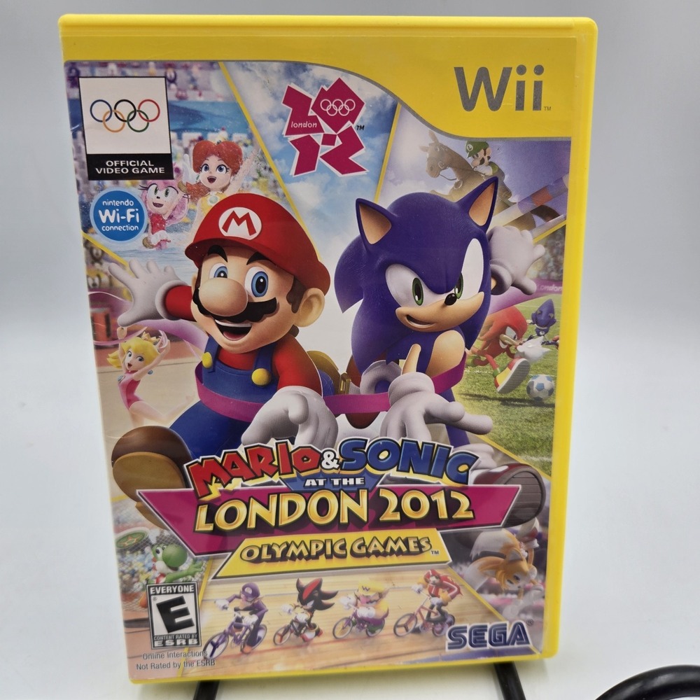 Mario & Sonic at the London 2012 Olympics Nintendo Wii Tested And Working
